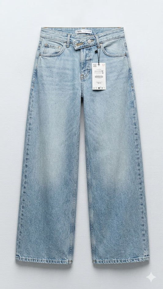 Classic Wide-Leg Denim